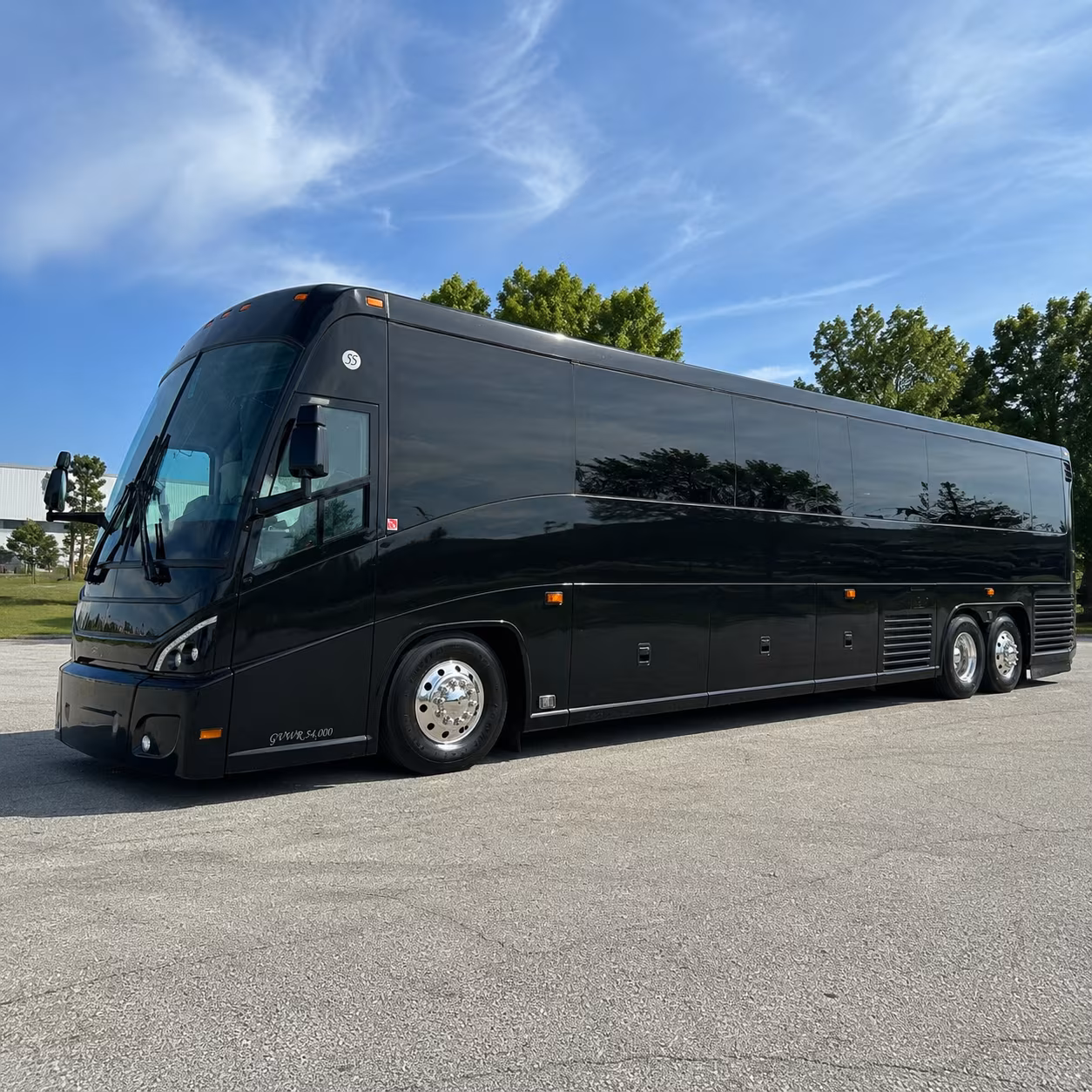 boca raton 47 passenger charter bus