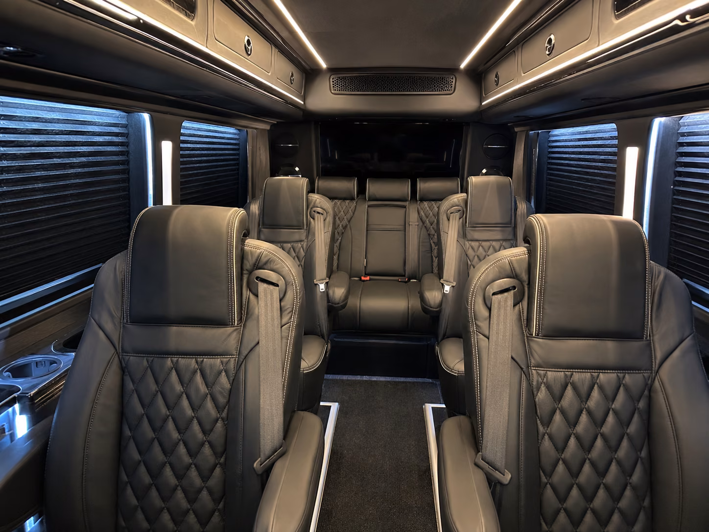 boca raton sprinter van with driver inside