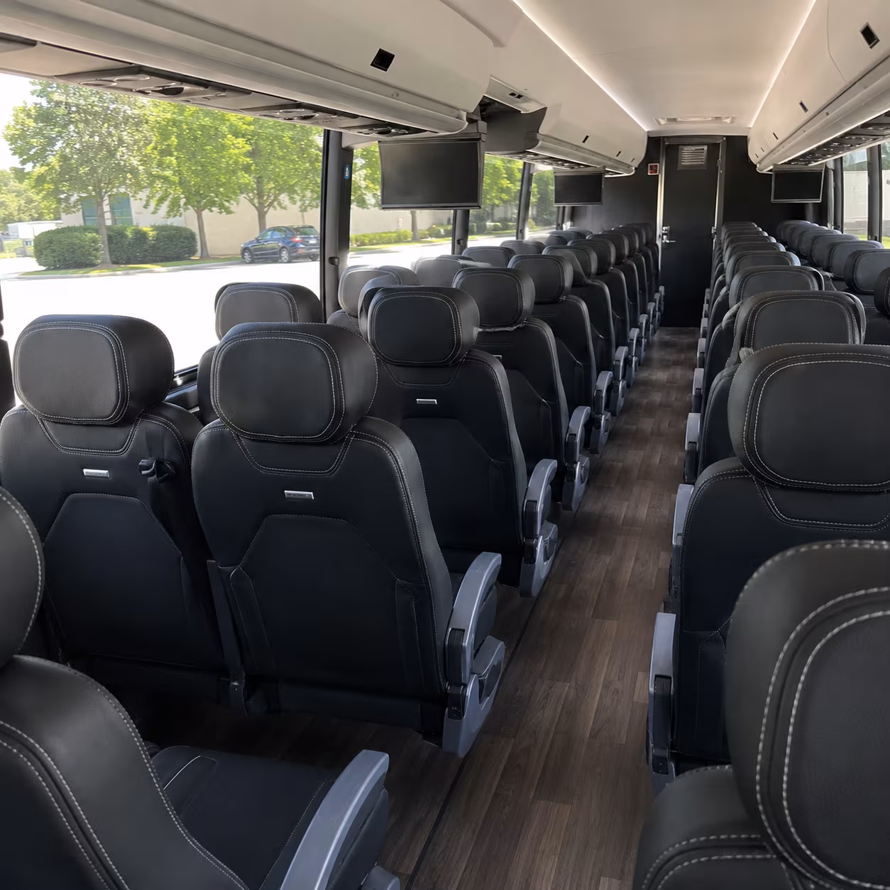 charter buses for large boca raton prom groups and school organized transportation