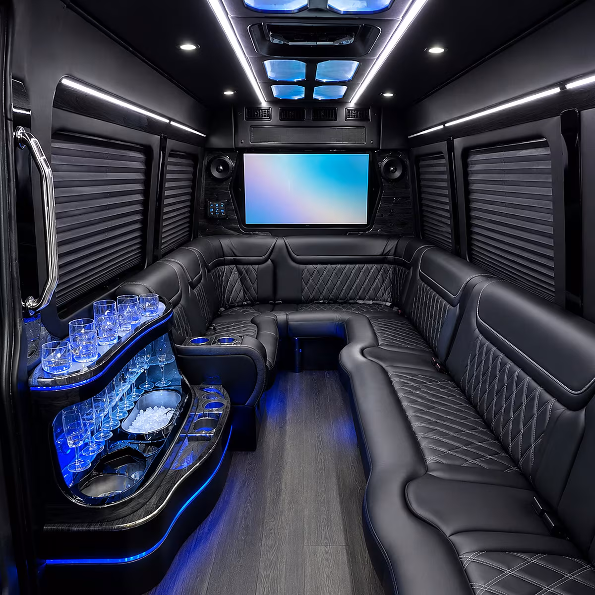 party buses and charter buses to florida panthers games at amerant bank arena